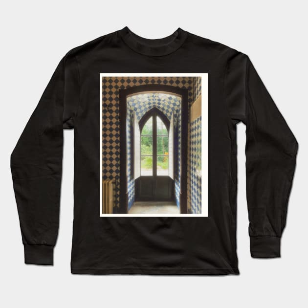 cottagecore window photo Long Sleeve T-Shirt by EmikoNamika